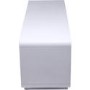 Alphason ADLU1200-WHT Luna TV Stand for up to 60" TVs - White