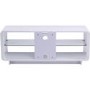 Alphason ADLU1200-WHT Luna TV Stand for up to 60" TVs - White