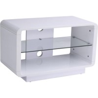 Alphason ADLU800-WHT Luna TV Stand for up to 37" TVs - White