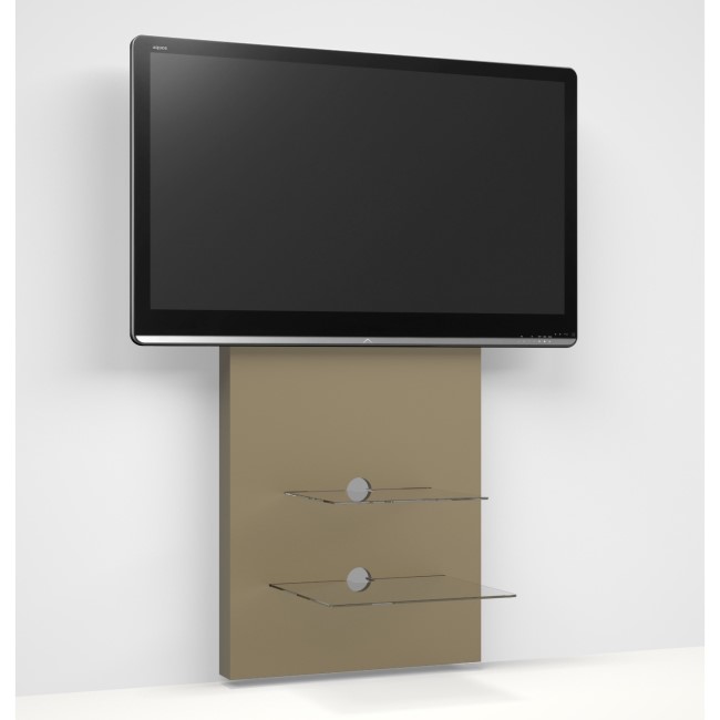 Wall Mounted Wood Effect TV Stand - TV's up to 80"