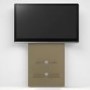 Wall Mounted Wood Effect TV Stand - TV's up to 80"
