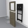 Wall Mounted Wood Effect TV Stand - TV's up to 80"