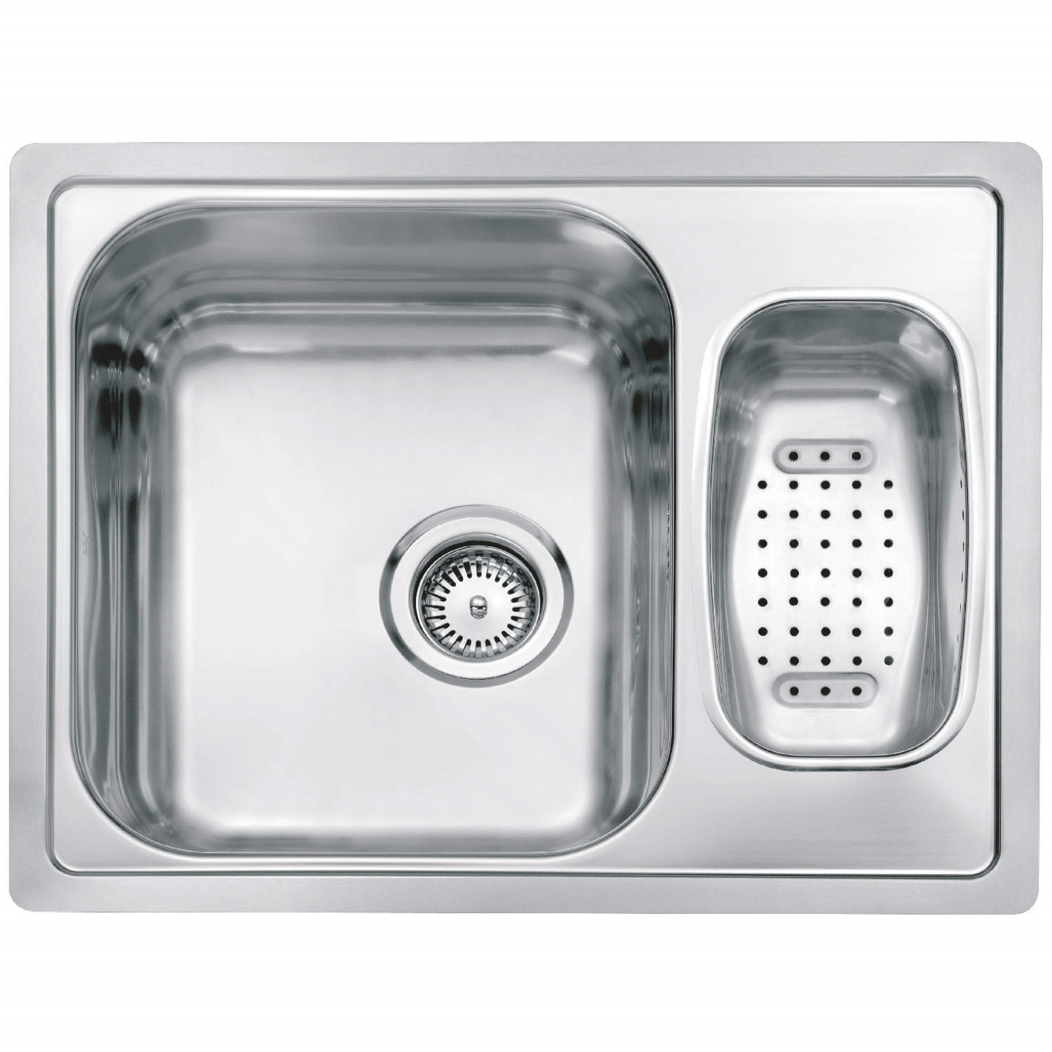 Reginox ADMIRALR60 1.5 Bowl Reversible Inset Stainless Steel Sink