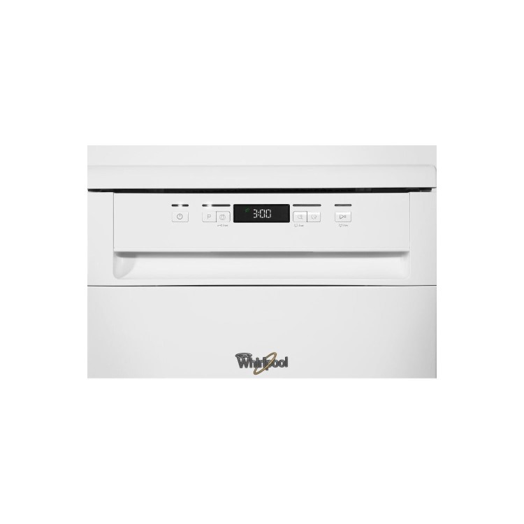 Whirlpool Supreme Clean ADP301WH 10 Place Slimline Freestanding Dishwasher - White