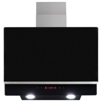 Amica 60cm Angled Chimney Cooker Hood - Black