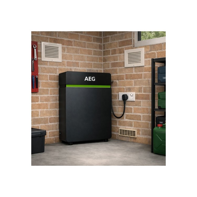 AEG SolarCube 14.4 kWh Plug-In Home Energy Storage Battery with 10-Year Guarantee - August Pre-Order