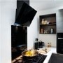 GRADE A2 - Amica AEP60BL 60cm Angled Cooker Hood - Black