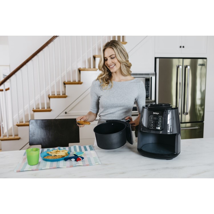 Ninja AF100UK 4-in-1 Air Fryer And Dehydrator - Grey