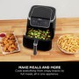 Ninja AF140UK Pro 4.7L Air Fryer  Black  Healthy Crispy Cooking