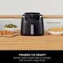 Ninja AF140UK Pro 4.7L Air Fryer  Black  Healthy Crispy Cooking