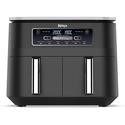 Ninja AF300UK Foodi Dual Zone 6-in-1 7.6L Air Fryer  Twin Baskets  Healthy Crispy Cooking