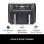 Ninja AF400UK Foodi Max XL Dual Zone 9.5L Air Fryer