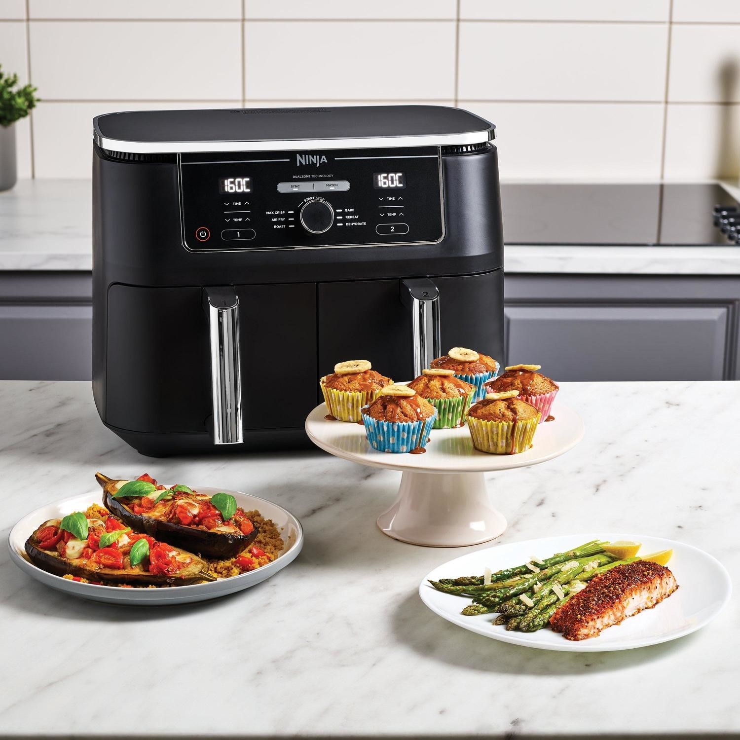 Ninja AF400UK Foodi Max XL Dual Zone 9.5L Air Fryer