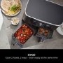 Ninja AF400UK Foodi Max XL Dual Zone 9.5L Air Fryer
