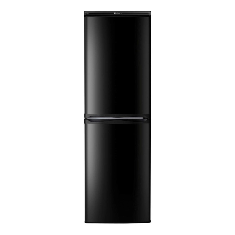 Ffaa52p Hotpoint AFAA52KAI Frost Guard Freestanding Fridge Freezer Shiny Black ...