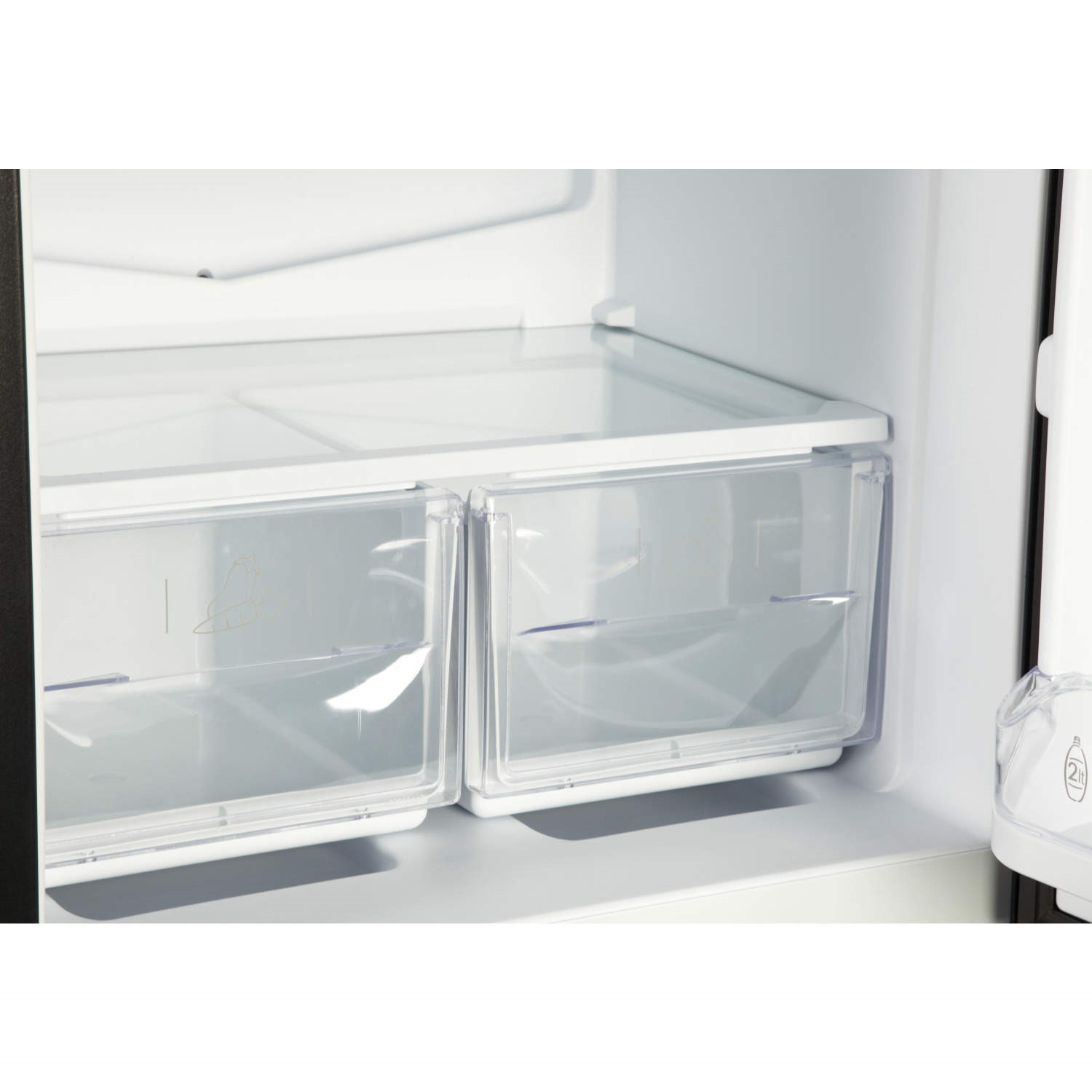 Ffaa52p Hotpoint AFAA52KAI Frost Guard Freestanding Fridge Freezer Shiny Black ...