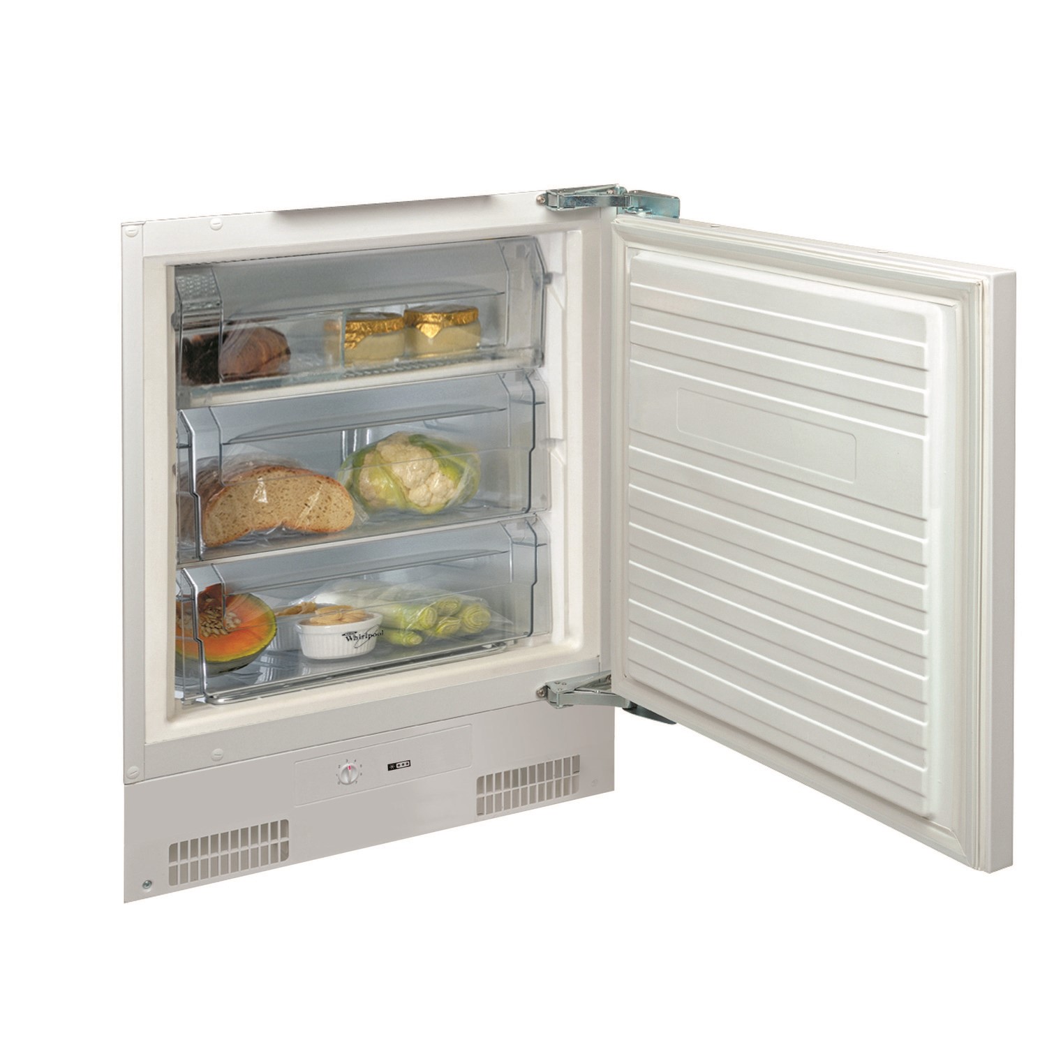 Whirlpool AFB647APLUS 97 Litre Integrated Under Counter Freezer 59cm