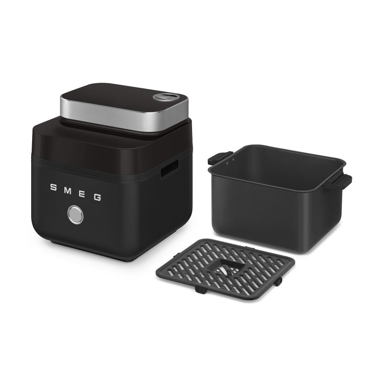 Smeg Collezione AFC01BLMUK 7.3L Dual Flavour Air Fryer - Black
