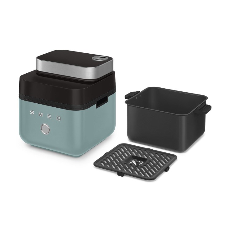 Smeg AFC01EGMUK Collezione 7.3L Dual Flavour Air Fryer – Emerald Green