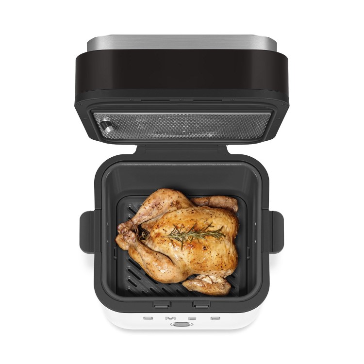 Smeg AFC01WHMUK Collezione 7.3L Dual Flavour Air Fryer – Matte White