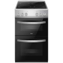 A2/AFC502SS Refurbished Amica AFC502SS 50cm 4 Zone Electric Cooker Silver