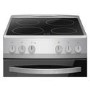 Amica 50cm Electric Cooker - Silver