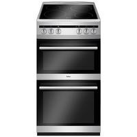 Amica AFC5100SI 50cm Electric Double Cavity Cooker With Ceramic Hob - Silver Best Price, Cheapest Prices Amica AFC5100SI 50cm Electric Double Cavity Cooker With Ceramic Hob - Silver Best Price, Cheapest Prices