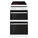 Amica 50cm Electric Cooker - White