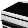 Amica 50cm Electric Cooker - White