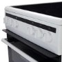 Amica 50cm Electric Cooker - White