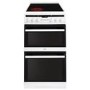 Amica 50cm Electric Cooker - White
