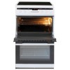 Amica AFC5550WH 50cm Double Oven Electric Cooker - White