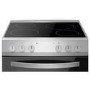 Amica 60cm Electric Cooker - Silver