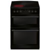 Amica 60cm Double Oven Electric Cooker - Black