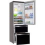 Haier AFD631GB 188x60cm Frost Free Freestanding Fridge Freezer With Humidity-controlled Drawer - Bla