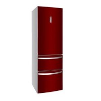 Haier AFD631GR 188x60cm Frost Free Freestanding Fridge Freezer With Humidity-controlled Drawer - Red