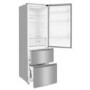 Haier AFE635CHJ 190x60cm 325L Triple Door Total No Frost Freestanding Fridge Freezer - Silver