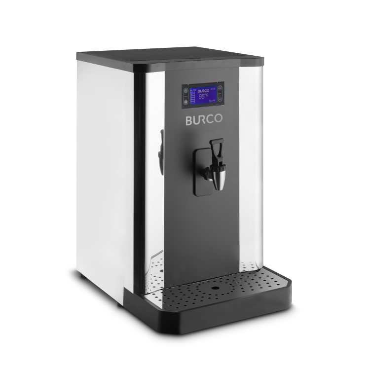 Burco AFF10CT Automatic Countertop Water Boiler with Filtration Cartridge - 10 Ltr