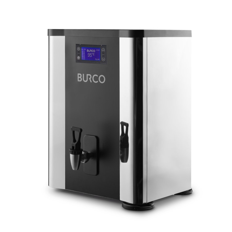 Burco AFF7WM 7.5L Wall-Mounted Autofill Water Boiler with Built-in Filtration - 2.8kW
