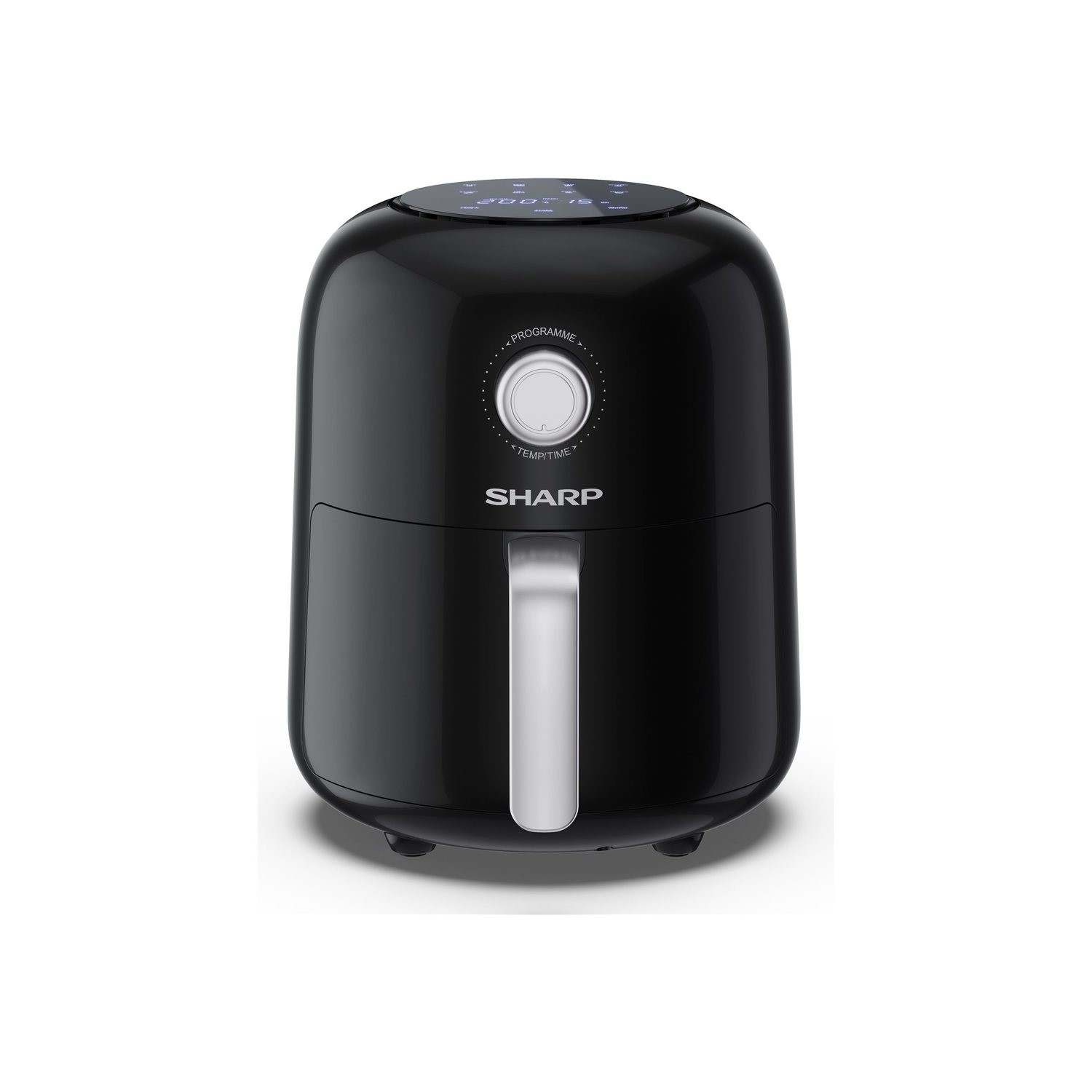 Sharp AFGS404AUB 4L Digital Air Fryer - Black & Silver