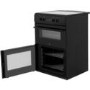Amica 60cm Double Oven Electric Induction Cooker - Black