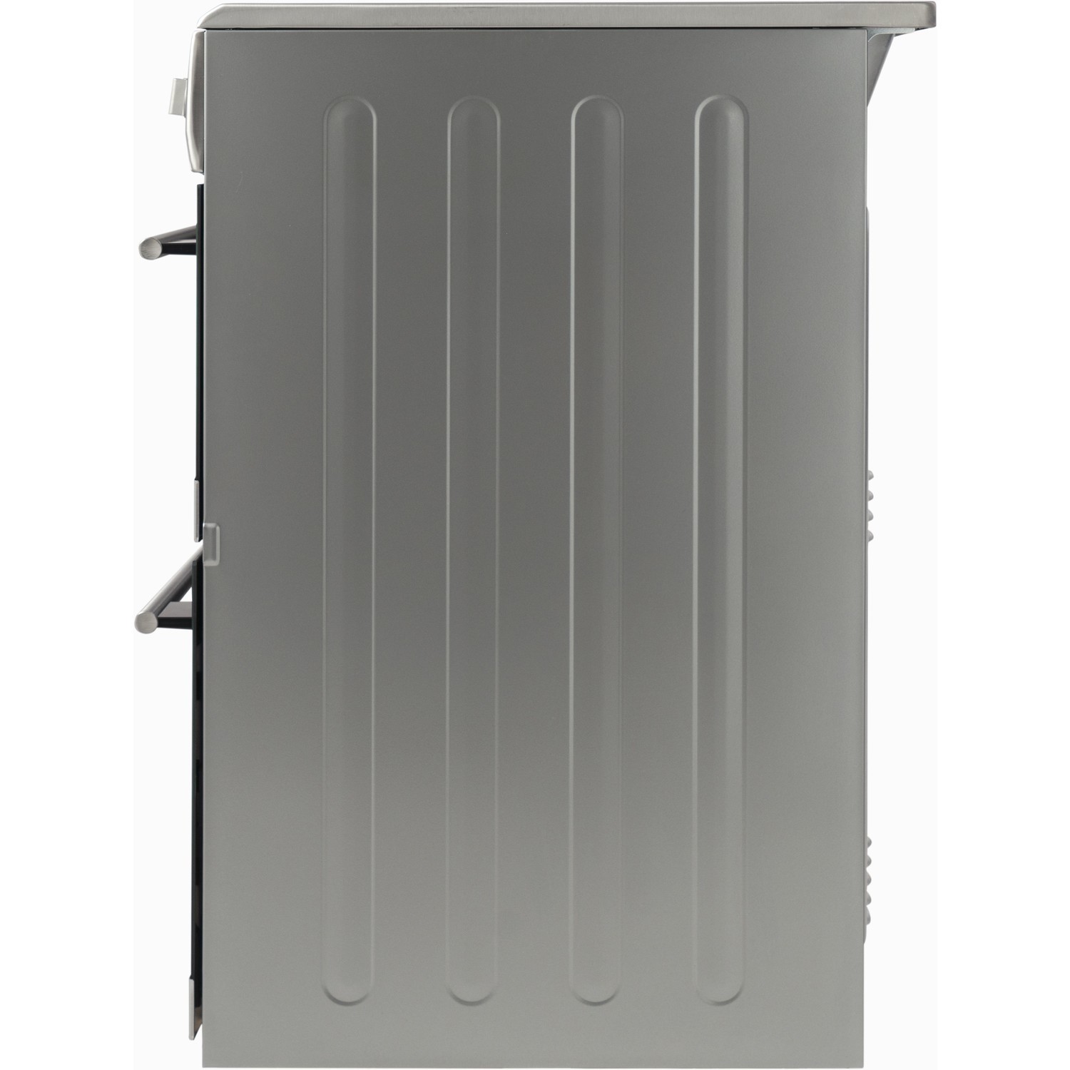 Amica 60cm Double Oven Electric Cooker with Induction Hob Stainless