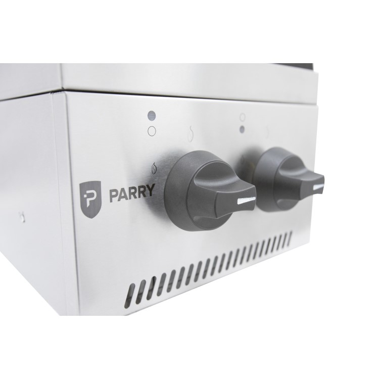 Parry AG2HP Commercial 2 Burner Gas Hob Boiling Top. LPG Gas. 8.7kW. Made In Britain