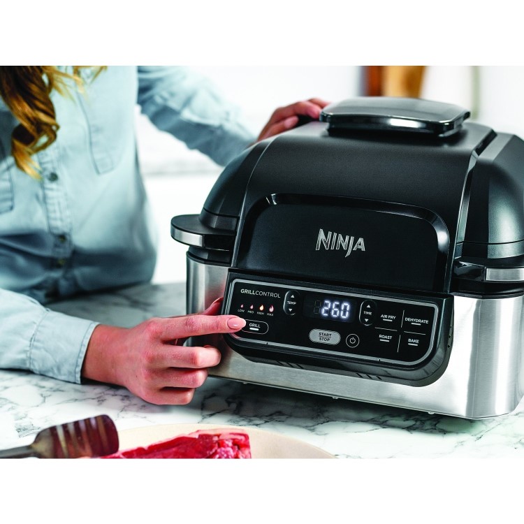 Ninja AG301UK Foodi 5 in 1 Health Grill and Air Fryer