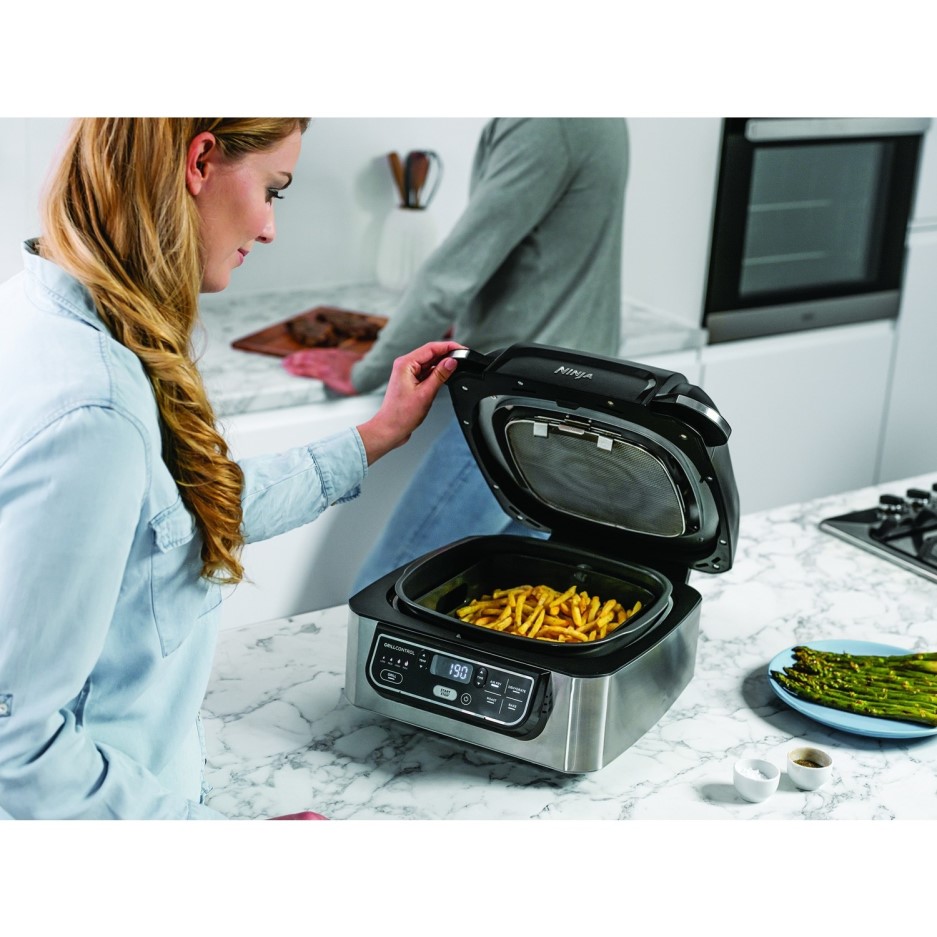 Ninja Foodi AG301UK Health Grill Air Fryer & Dehydrator Appliances Direct