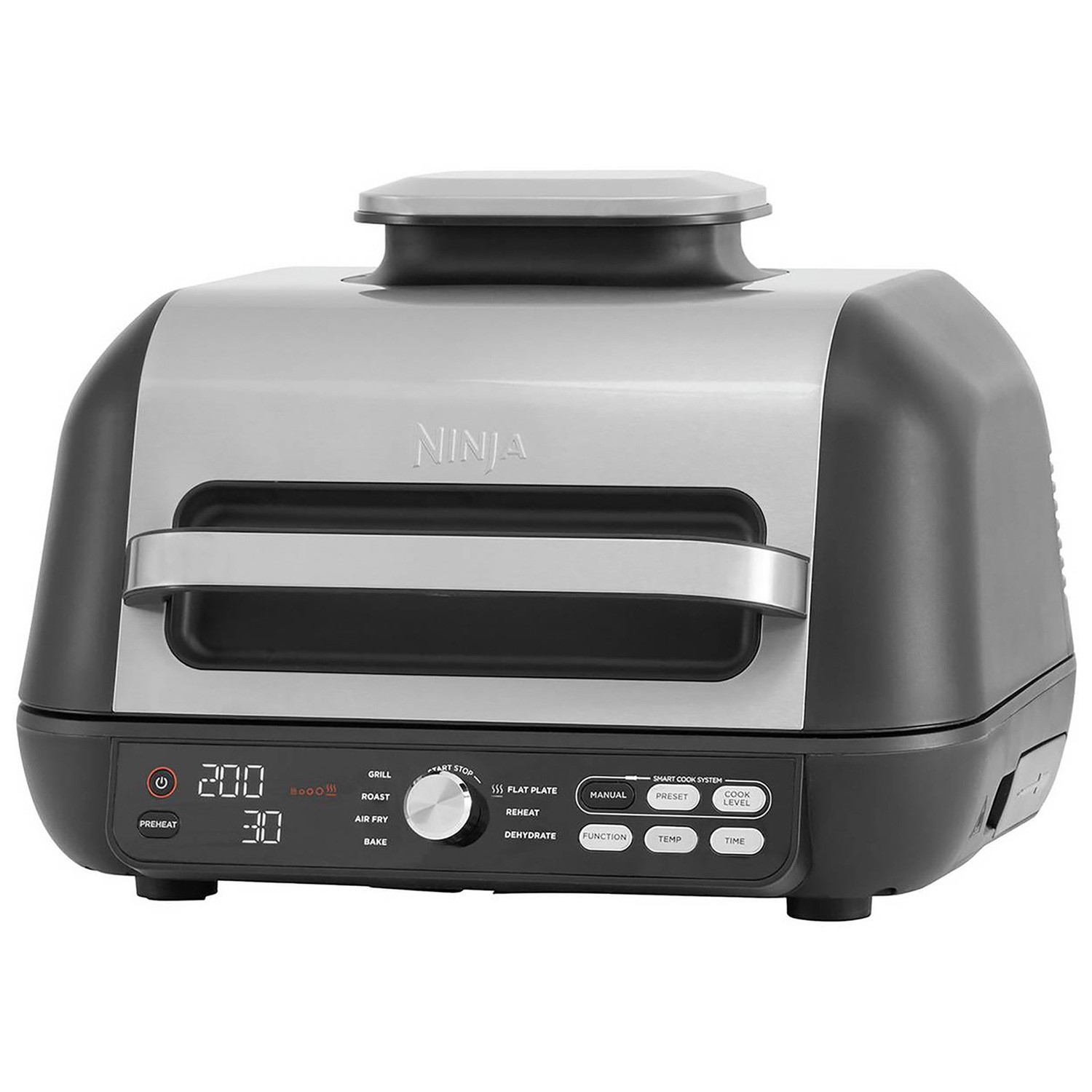 Ninja Foodi Max Pro 7-in-1 Health Grill And Air Fryer - Black