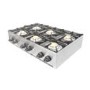 Parry AG6H Commercial 6 Burner Gas Hob Boiling Top. Natural Gas. 33.3kW. 113620 btu/hr. Made In Britain
