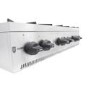 Parry AG6H Commercial 6 Burner Gas Hob Boiling Top. Natural Gas. 33.3kW. 113620 btu/hr. Made In Britain