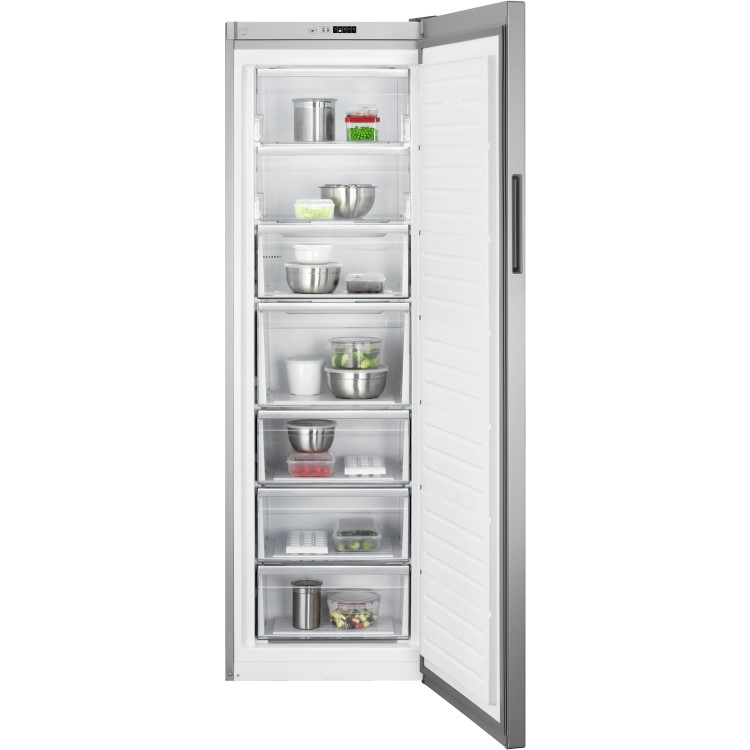 AEG 307 Litre Tall Freestanding Freezer - Silver