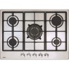 Amica AGH7100SS 68cm 5 Burner Gas Hob - Stainless Steel